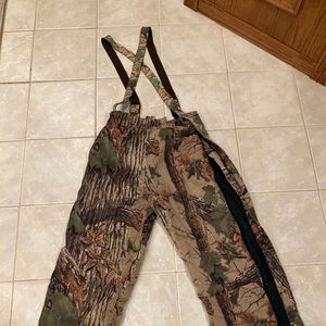 Mens camo bib overalls
